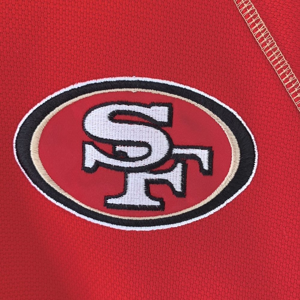 San Francisco 49ers Performance Fleece Zip Up Jacket - Picture 2 of 11